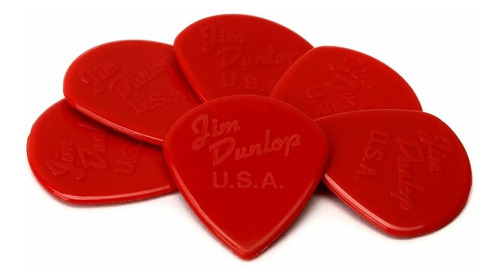 Palhetas Jim Dunlop Jazz Iii (3) Vermelha - 06 Un Pacote