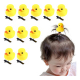 10 Patitos Broche Pinzas Cabello Súper Moda 5 Cm,kawaii