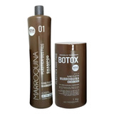 Kit Marroquina Plástica Dos Fios Botox + Shampoo 2x1000