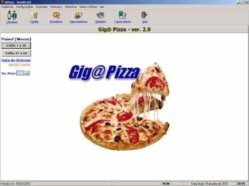 Giga Pizza Sistema Para Restaurante Pizzaria Bar Delivery