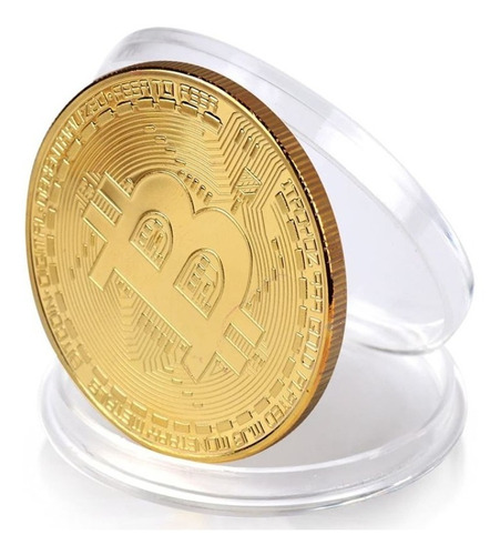 Moneda De Colección Bitcoin Sin Valor Comercial