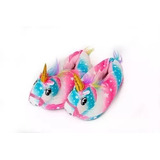 Pantuflas Unicornio Zapatillas Disfraz Kigurumi Niños Y Adul