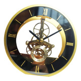 Reloj De Reloj De Metal Decorativo Antiguo Panel Acrílico