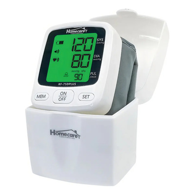 Tensiómetro de Muñeca Homecare Batería Recargable Blanco KF-75DPLUS Automático | Envío gratis