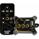 Player Ajk Bluetooth Usb Mp3 Controle Para Leds Fita Strobo