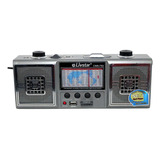Radio Mini System Portátil Livstar Cnn-753 Prateado Am Fm Li