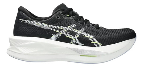 Tenis Asics Mujer Dama Sonicblast Negro Running