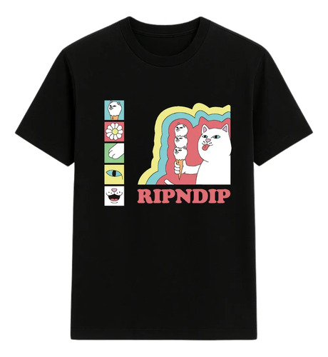 Mjl Playera Ripndip Nermal S. Thompson Gato Rip N Dip 8 .lps