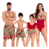 Traje De Baño Familiar Para Madre E Hija, Bikini Para Padre