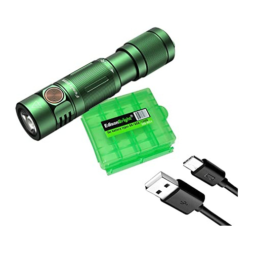 Linterna De Llavero Fenix E05r Recargable Por Usb De 40...