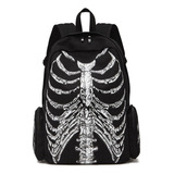 Mochila De Lona Informal Skeleton Head 2023