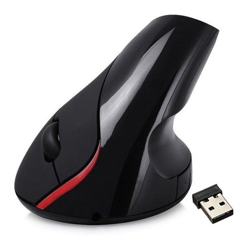 Mouse Ergonómico Inalambrico Vertical Óptico Recargable Pc