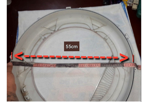 Aro De Puerta Lavadora LG Inverter