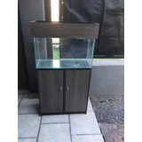 Acuario Completo Mueble 80 Cm 120 Litros A Estrenar!!