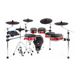 Bateria Eletrônica Alesis Strike Pro Kit 6 Pçs Profissional