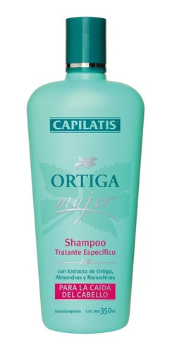 Capilatis Shampoo Ortiga Mujer Por 350 Ml Farmacia Santa Ana