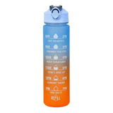Botella De Agua De 1 Litro Para Deportes Motivacionales, A P