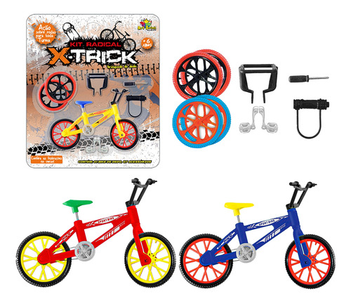 Bicicleta De Dedo Mini Manobras Bmx Brinquedo Infantil