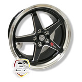 Kit 2 Rines 18 5-112 P/golf Jetta Gti Gli Variant Passat Leo