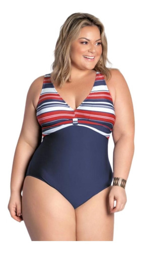 Maiô Feminino Plus Size Piscina Verão Moda Roupas Femininas