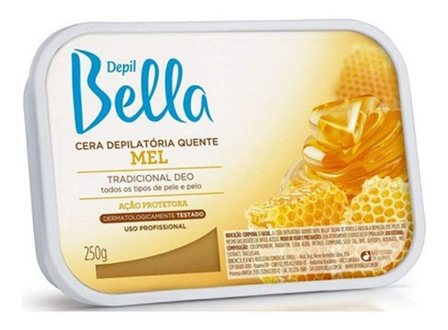 Cera Depilatória Quente Depil Bella Mel 250g