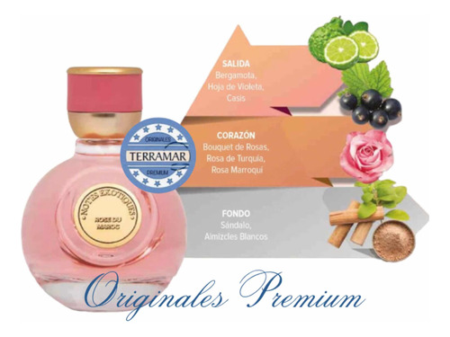 Perfume Terramar Rose Du Maroc Notes Exotiques Para Dama