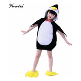 Disfraz De Pingüino De Halloween Para Bebés Y Niñas, Mono Co