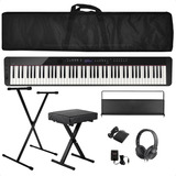 Piano Digital Privia Px-s3100 88t Atril Funda Banqueta Auris