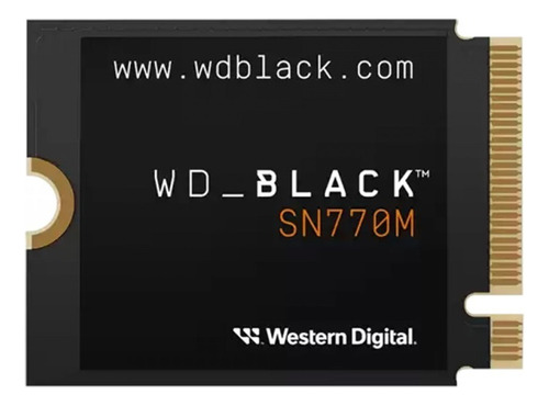 Ssd Wd Black Sn770m 2tb Nvme M.2 2230 - Wds200t3x0g