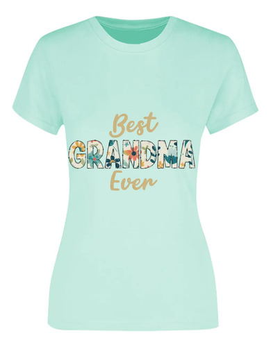 Playera La Mejor Abuela - Regalo Para Abuelita - Mamá