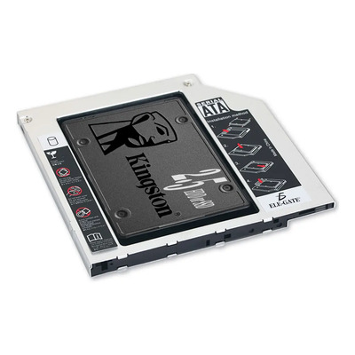 Adaptador Caddy Para Disco Duro Y Ssd Sata 2.5 Laptop 9.5mm | Meses sin interés