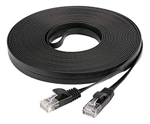 Cable Red Plano Categoria 6 Cat6 Rj45 Utp Ethernet 20 Metros