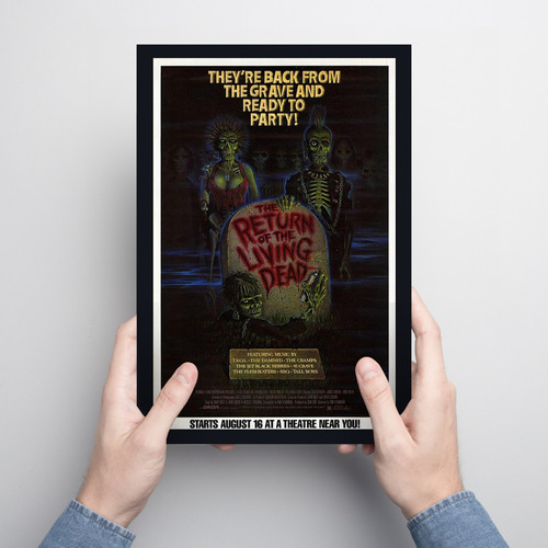 Cuadro 20x30 Pelicula Return Of The Living Dead