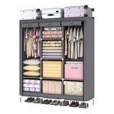 Perchero Organizador De Ropa Para Closet - Armable Y Prácti