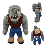 Peluche Zombistein Plants Gargantuar Vs Zombies Grande 30cm