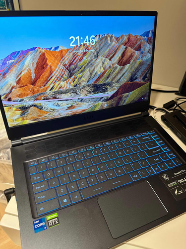 Laptop Gamer Msi Stealth 15m Core I7 Rtx 3060 16gb Ram 512