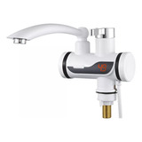 Llave Grifo Agua Caliente Eléctric Lavaplatos Lavamanos 220v