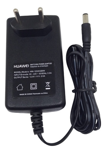 10 Fontes Huawei Bivolt Para Cftv Ou Receptor De Tv 12v 2a