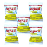 Kit 05 Pastilha Tablete Genco Cloro Multi Ação 200g Piscina