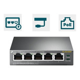 Switch Tp-link Tl-sg1005p 5p Gigabit 4poe No Adm Escritorio