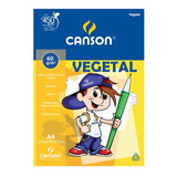 Papel Vegetal Liso A4 60g - Com 10 Folhas - Canson