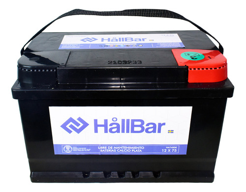 Bateria Hallbar 12x75 Diesel / Gnc Ha740de Cs3