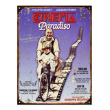 Cartel Chapa Vintage Cinema Paradiso M923 30x40cm