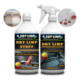 Kit Limpa Estofados + Impermeabilizante Dry Limp, Lava Sofá, Colchão, Almofada, Tapete, Carpete, Banco De Carro