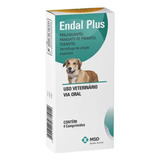 Endal Plus Com 4 Comprimidos