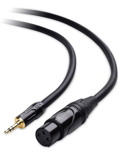 Cable Matters 3,5 Mm A Xlr Hembra, 6 Pies