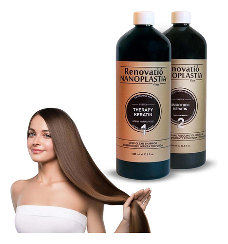 Tratamiento Keratina Para El Cabello Nanoplastia Capilar 