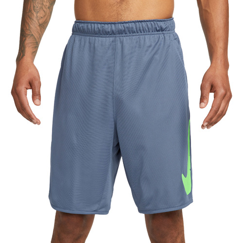 Pantaloneta Nike Dri Fit Totality '72 9in-azul Grisaceo