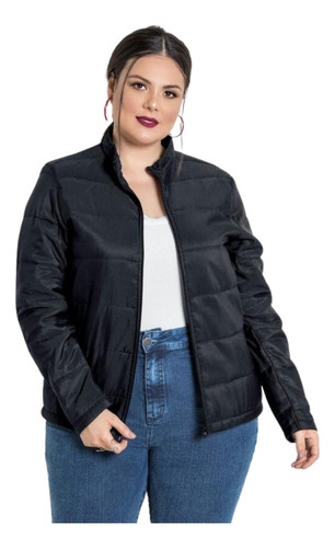 Jaqueta Corta Chuva Vento Corrida Academia Puffer Plus Size 