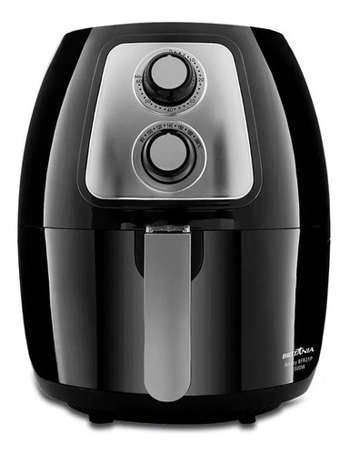 Fritadeira Sem Óleo Air Fryer 4 Litros 1500w Britânia Cor Preto 220v